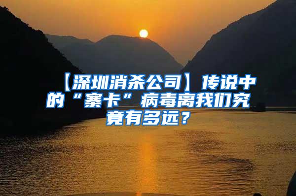 【深圳消殺公司】傳說中的“寨卡”病毒離我們究竟有多遠？