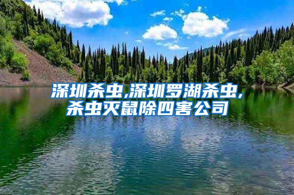 深圳殺蟲,深圳羅湖殺蟲,殺蟲滅鼠除四害公司