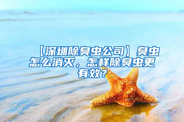 【深圳除臭蟲公司】臭蟲怎么消滅，怎樣除臭蟲更有效？