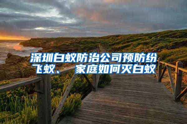 深圳白蟻防治公司預防紛飛蟻、 家庭如何滅白蟻