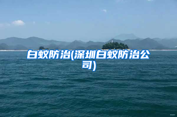 白蟻防治(深圳白蟻防治公司)